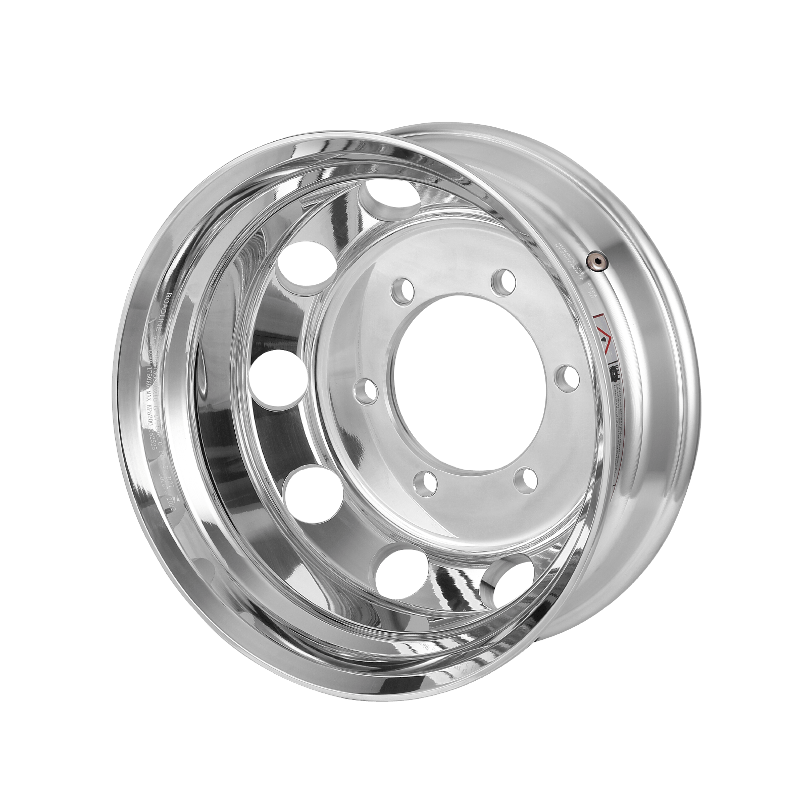 Roda de Alumínio ROADLINE RDS 2.0 RD-695 — detalhe polimento