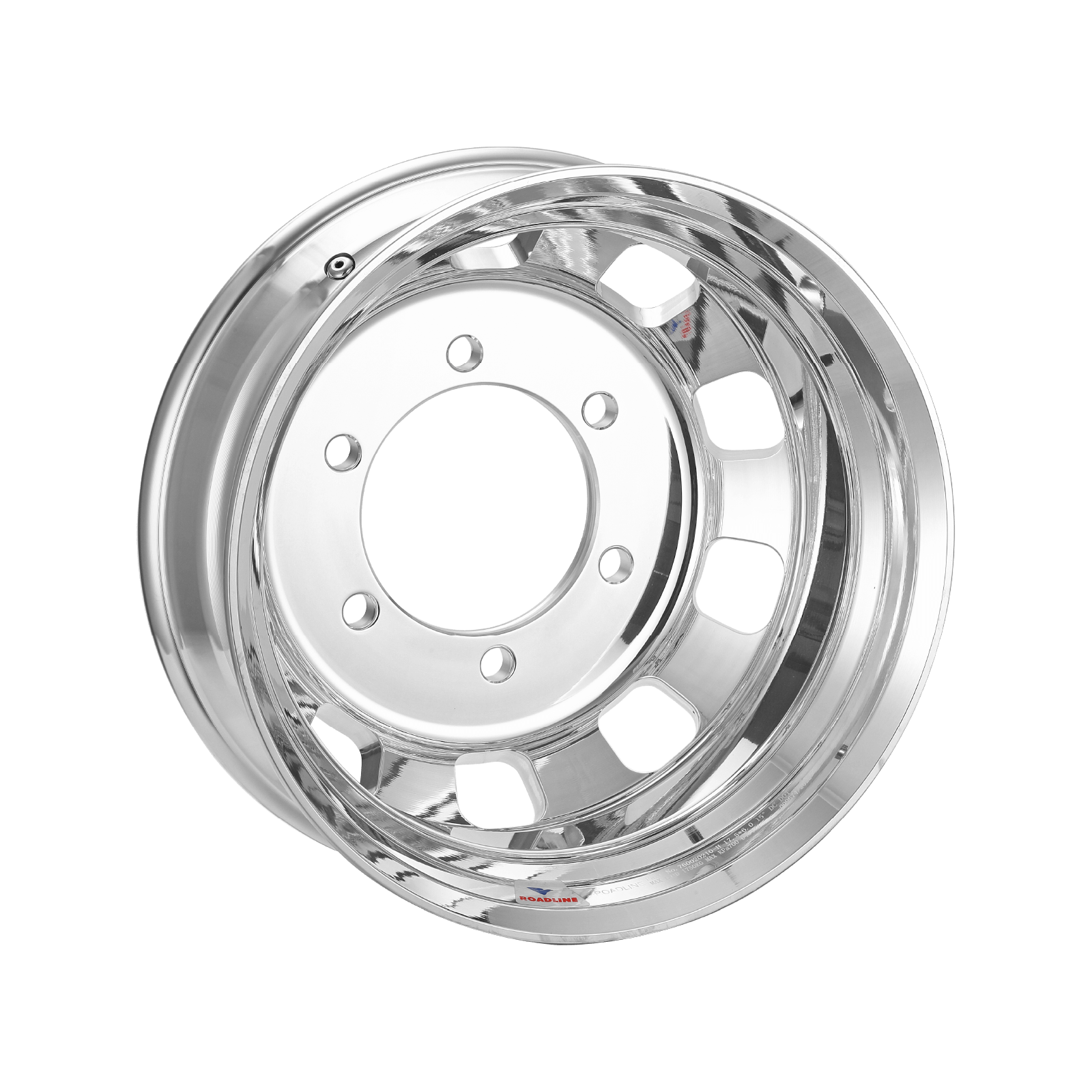Roda de Alumínio ROADLINE RDS 2.0 RD-695 — detalhe polimento